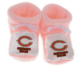 Chausson bebé Chicago Bears color rosa