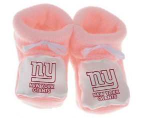 Chausson bebé New York Giants rosa