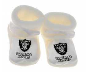 Chausson baby las Vegas Raiders Color blanco