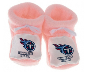 Chausson bebé Tennessee Titans color rosa