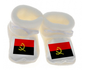 Chausson bebé Angola Bandera color blanco