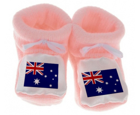 Chausson Baby Flag Australia Color Rosa