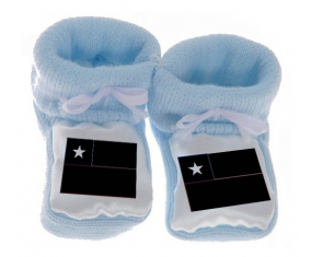 Chausson Baby Flag Chile Azul