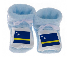 Chausson bandera azul curacao bebé