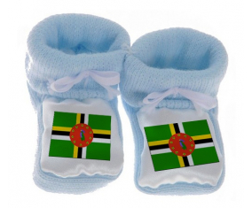 Chausson baby blue dominique bandera