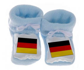 Chausson Bandera del Bebé Alemania Azul
