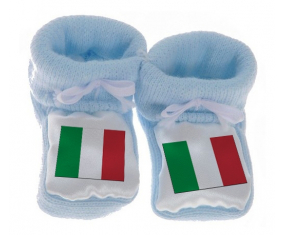 Chausson Baby Flag Italia Azul