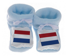 Chausson baby flag netherlands blue