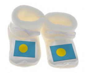 Chausson bebé palau bandera blanca