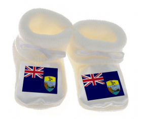 Chausson Bebé Santa Elena Bandera Blanca