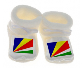 Chausson Bandera del Bebé Seychelles Blanco
