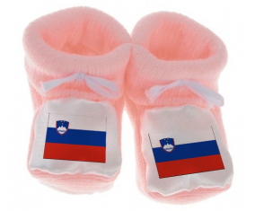 Chausson bebé rosa bandera eslovena