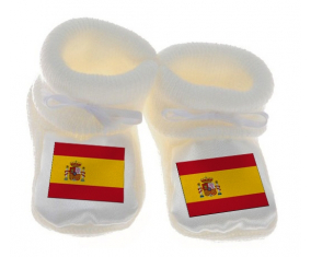 Chausson Baby Flag España Color blanco