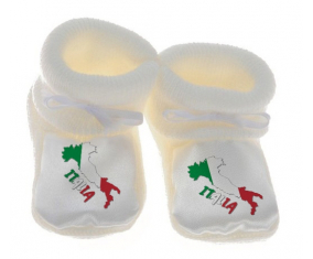 mapas de color blanco de chausson Baby Italia