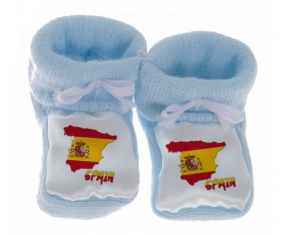 Chausson Baby Spain Blue Maps