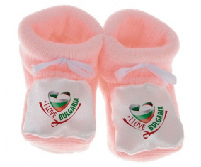 Chausson bebé me encanta Bulgaria rosa
