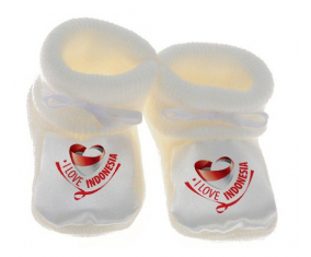 Chausson bebé amo Indonesia Blanco