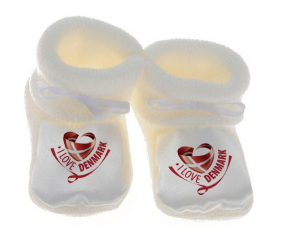 Chausson bebé amo Dinamarca Blanco