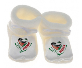 Chausson bebé amo a Jordan White