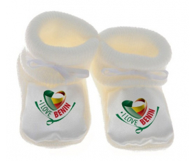 Chausson bebé amo a Benin White