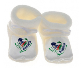 Chausson Bebé Amo Namibia Blanco