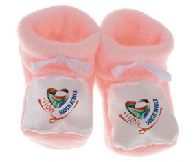 Chausson bebé me encanta Sudáfrica color rosa