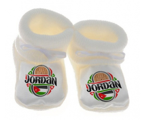 Chausson bandera del bebé Jordan White