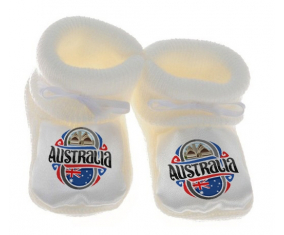 Chausson Baby Flag Australia Blanco