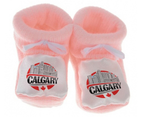 Chausson Baby City de Calgary Pink