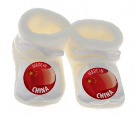 Chausson bebé hecho en CHINA Blanco