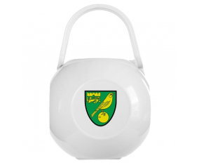 Norwich City Club de Fútbol Blanco Lollipop Box