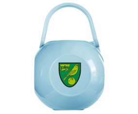 Blue Norwich City Football Club lollipop box