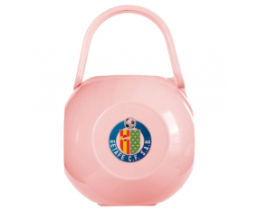 Caja piruleta del Getafe Club Getafe Club de color rosa