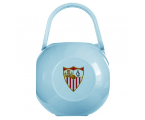 Caja de pezón de color azul del Sevilla Fetbol Club