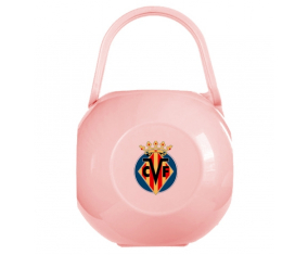 Caja de pezón Villarreal Club del Villarreal Club de color rosa