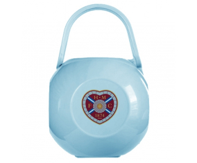 Corazón del club de fútbol midlothian Blue Lollipop Box