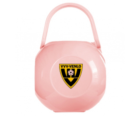 Caja de piruletas VVV Venlo rosa