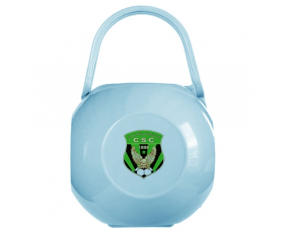 Caja de piruletas Constantinois Sports Club de color azul