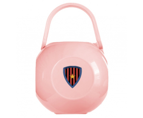 Caja de piruletas Clube Desportivo Primeiro de Agosto de color rosa