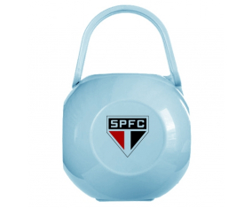 Caja de piruletas de color azul en Sao Paulo Futebol