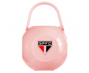 Caja de piruletas de color rosa en Sao Paulo Futebol Clube