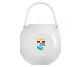 Club Sporting Cristal Péru caja de piruletas blancas