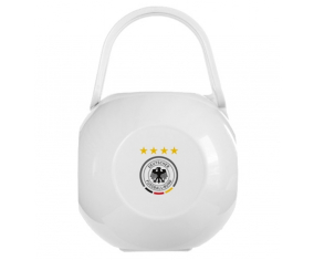 Caja blanca de piruletas de la selección alemana de fútbol