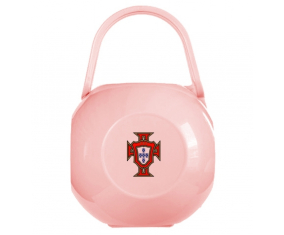 Caja de pezón rosa de la selección de fútbol de Portugal