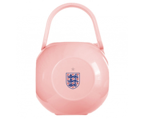 Caja de piruletas rosa de la selección inglesa de fútbol