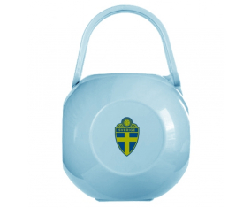 Selección de fútbol de Suecia caja piruleta azul
