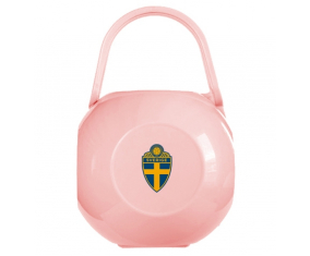 Selección de fútbol de Suecia caja de piruleta rosa