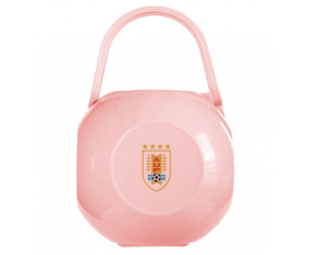 Selección de fútbol de Uruguay caja de piruletas rosa