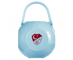 Caja de pezón azul de la selección de fútbol de Turquía