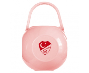 Caja de pezón de la selección de fútbol de Turquía color rosa